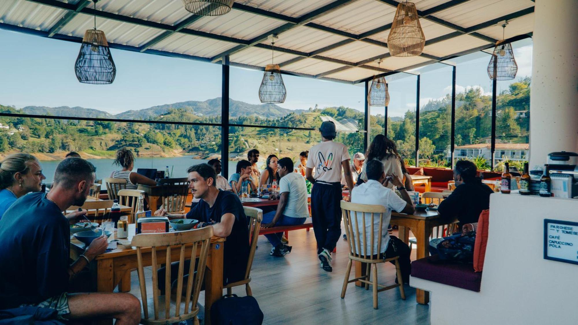 Viajero Guatape Hostel & Lake Club Екстер'єр фото